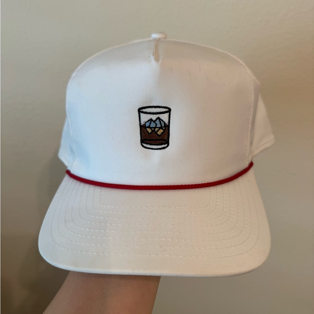 Imperial Whisky Golf White Hat Cap
